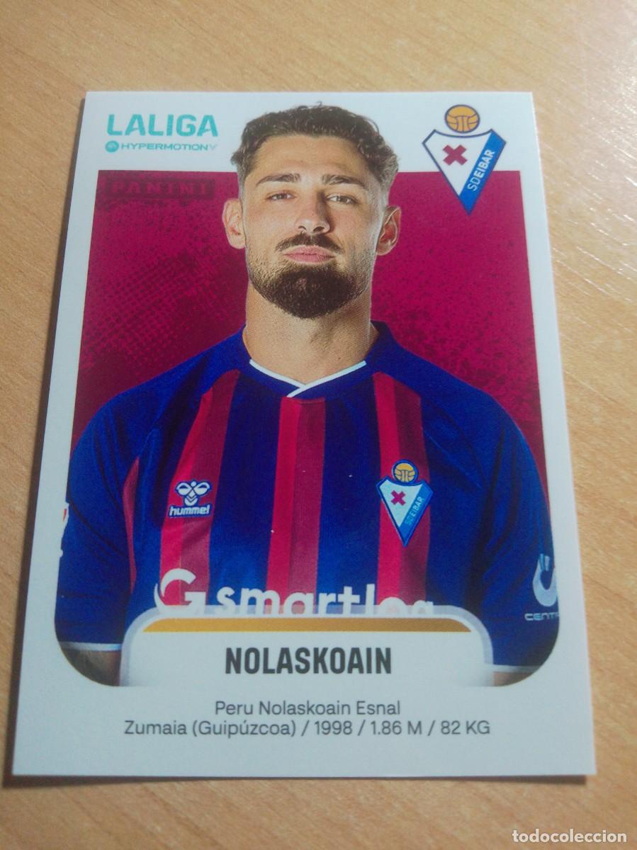 Figurine di Calcio: 201 NOLASKOAIN DEL EIBAR 2&ordf; DIVISION HYPERMOTION 25 26 PANINI 2025 2026 NUEVO