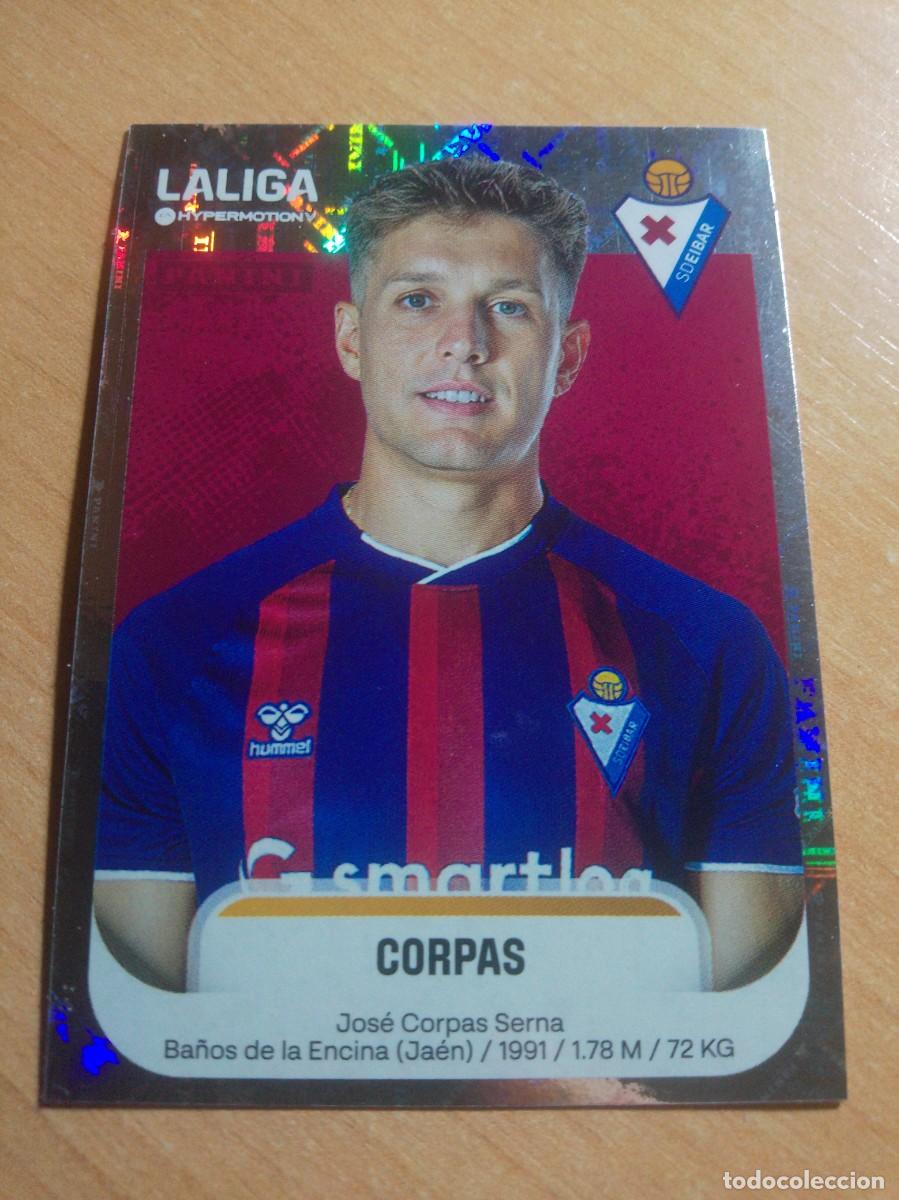Cromos de f&uacute;tbol: 206 CORPAS DEL EIBAR 2&ordf; DIVISION HYPERMOTION 25 26 PANINI 2025 2026 NUEVO