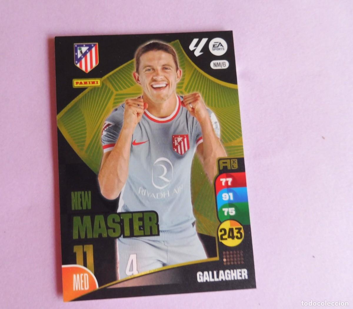 Cromos de F&uacute;tbol: CROMO PANINI ADRENALYN - LIGA SANTANDER 2024/25 - N&Uacute;M NM/6 GALLAGHER
