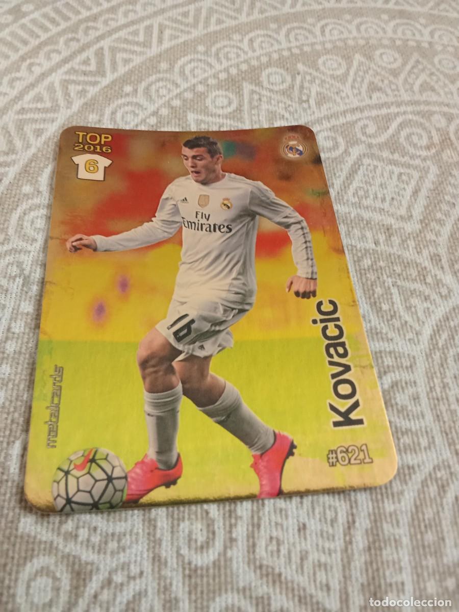 Cromos de F&uacute;tbol: 621 kovacic 6 top 2016 dorado las fichas de la liga 2016
