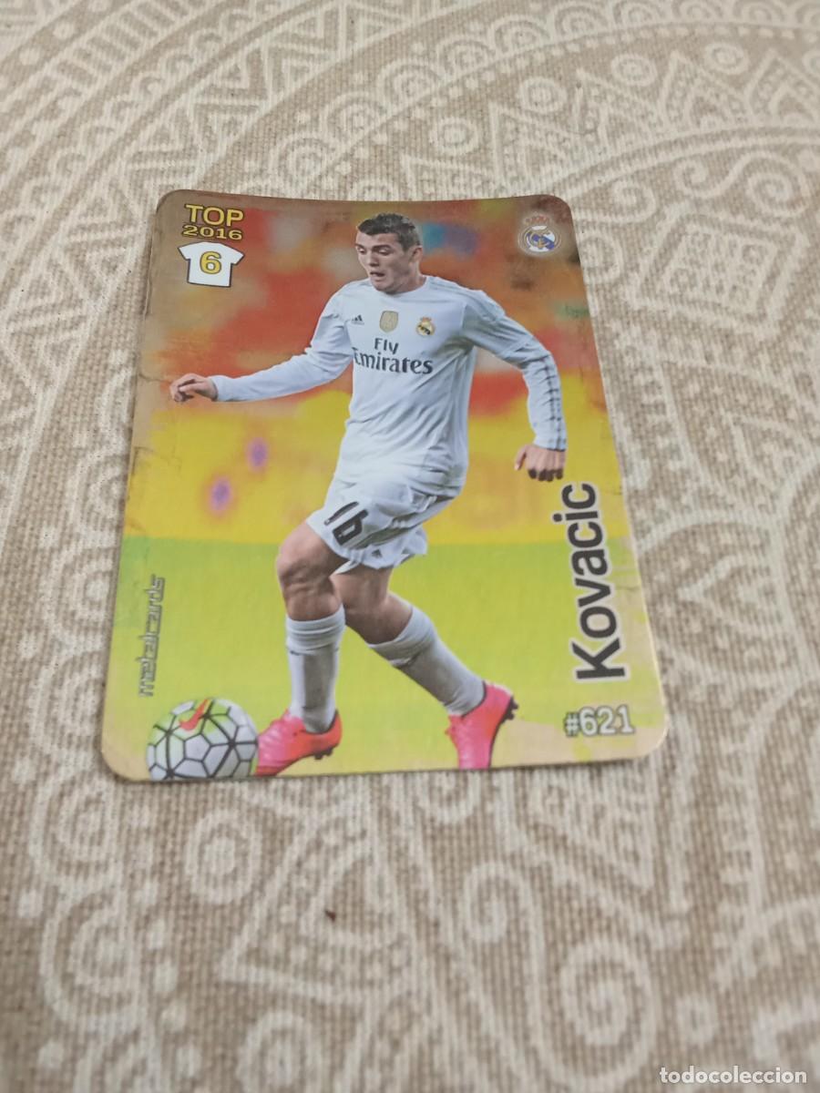 Cromos de F&uacute;tbol: 621 kovacic 6 top 2016 brillo liso las fichas de la liga 2016