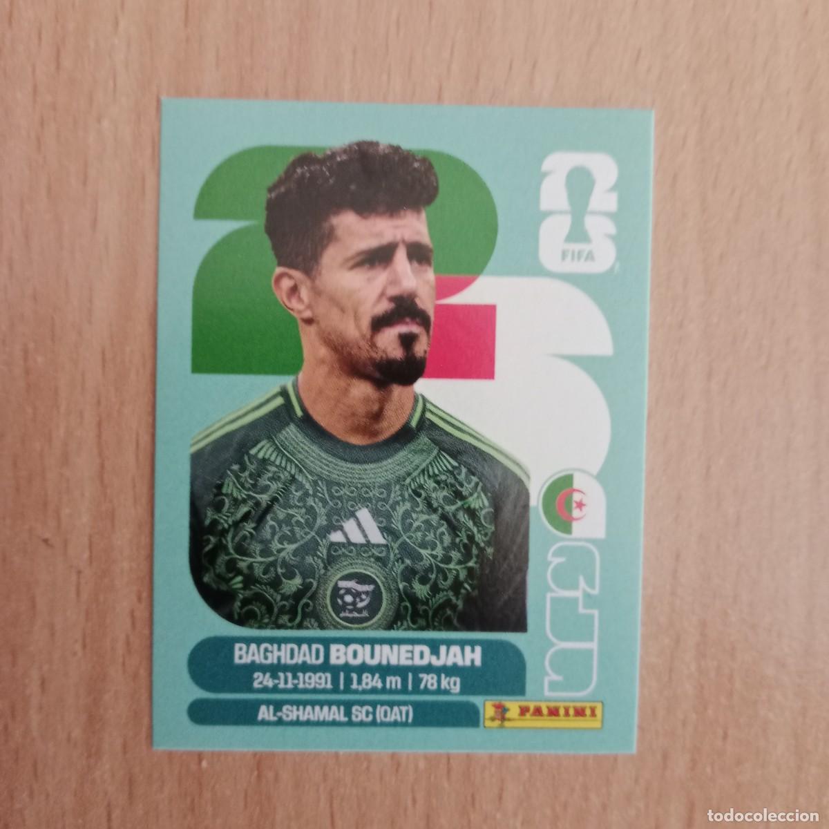 Cromos de F&uacute;tbol: BAGHDAD BOUNEDJAH, ARGELIA , STICKER CROMO N&ordm; ALG 19 , FIFA WORLD CUP 2026 - PANINI - A&Ntilde;O 2026.