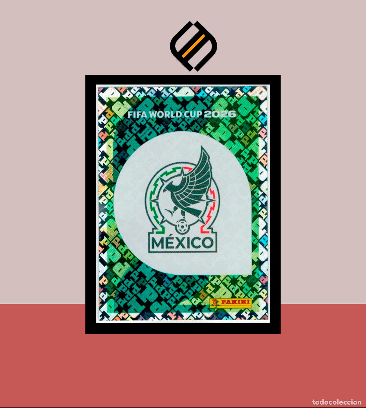 Cromos de F&uacute;tbol: PANINI FIFA CLUB WORLD CUP 2026 26 MEX 1 ESCUDO STICKER COLECCI&Oacute;N LIGA MUNDIAL MEX CAN USA