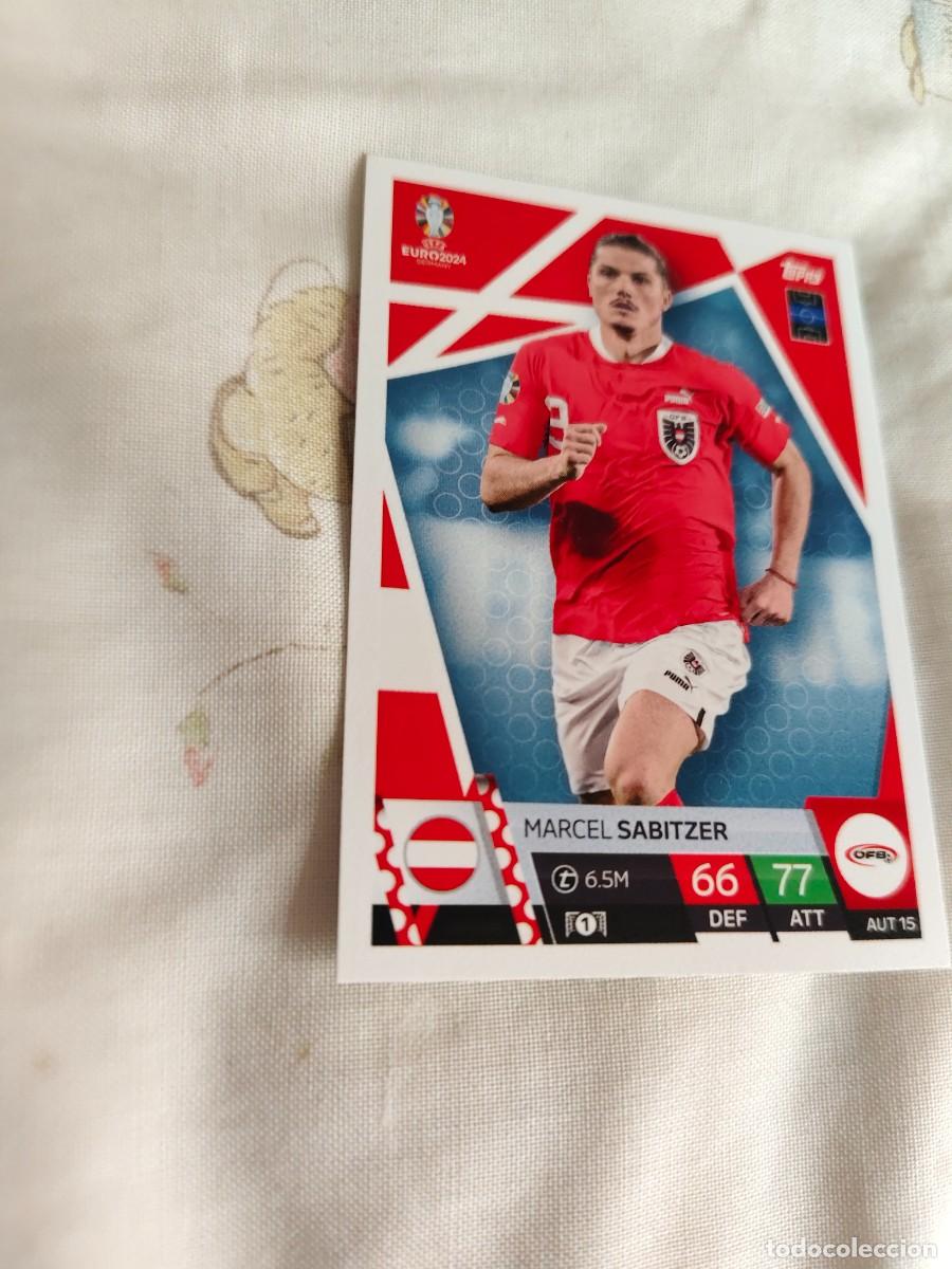 Cromos de F&uacute;tbol: AUT 15 AUT15 EURO 2024 TOPPS MARCEL SABITZER AUSTRIA MATCH ATTAX 24 EUROCOPA