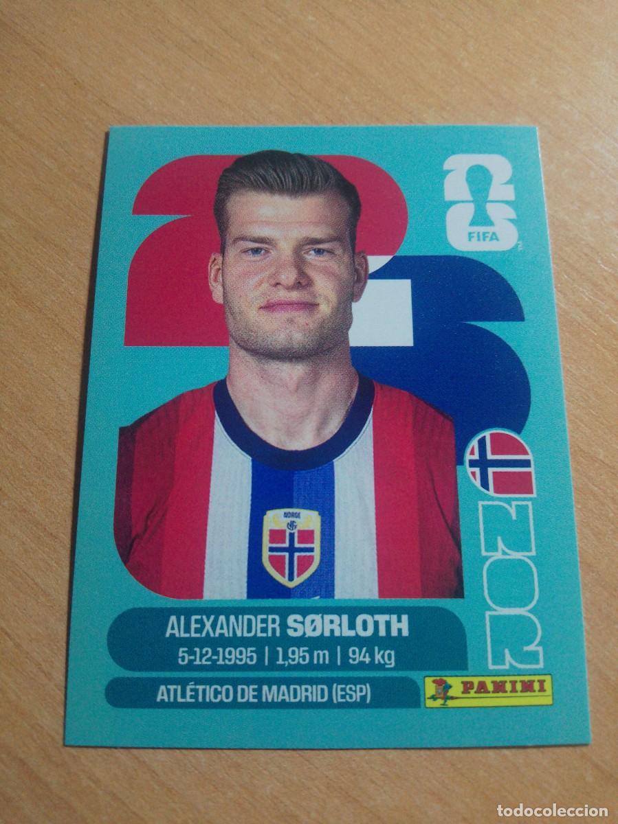 Cromos de F&uacute;tbol: NOR 16 SORLOTH NORUEGA MUNDIAL FIFA WORLD CUP 2026 26 PANINI STICKERS NUEVO