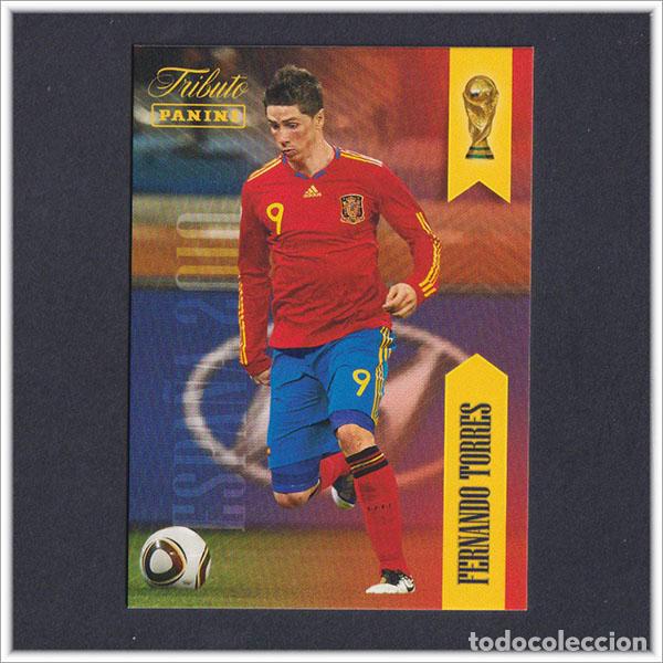 Cromos de F&uacute;tbol: TRIBUTO SELECCI&Oacute;N ESPA&Ntilde;OLA 2010 2026 PANINI FERNANDO TORRES 9 ESPA&Ntilde;A COLECCI&Oacute;N LIGA ALBUM MUNDIAL