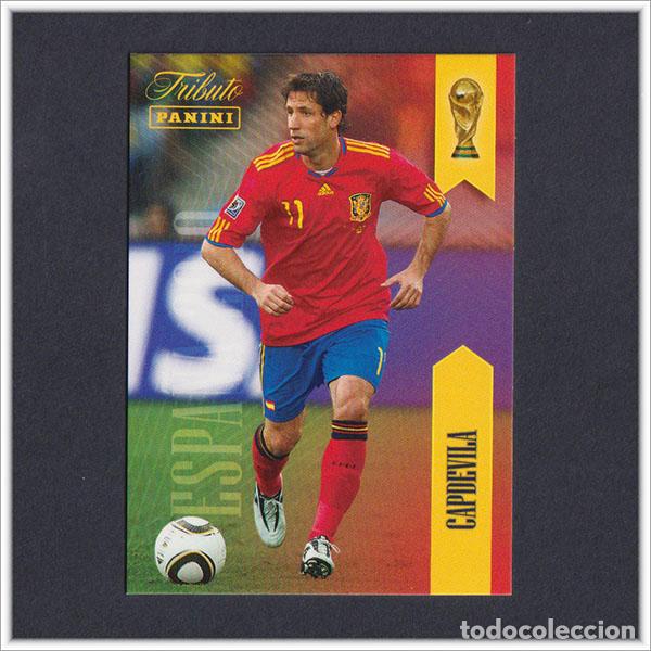Cromos de Futebol: TRIBUTO SELECCI&Oacute;N ESPA&Ntilde;OLA 2010 2026 PANINI CAPDEVILA 11 ESPA&Ntilde;A COLECCI&Oacute;N LIGA ALBUM MUNDIAL