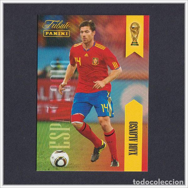 Cromos de f&uacute;tbol: TRIBUTO SELECCI&Oacute;N ESPA&Ntilde;OLA 2010 2026 PANINI XABI ALONSO 14 ESPA&Ntilde;A COLECCI&Oacute;N LIGA ALBUM MUNDIAL