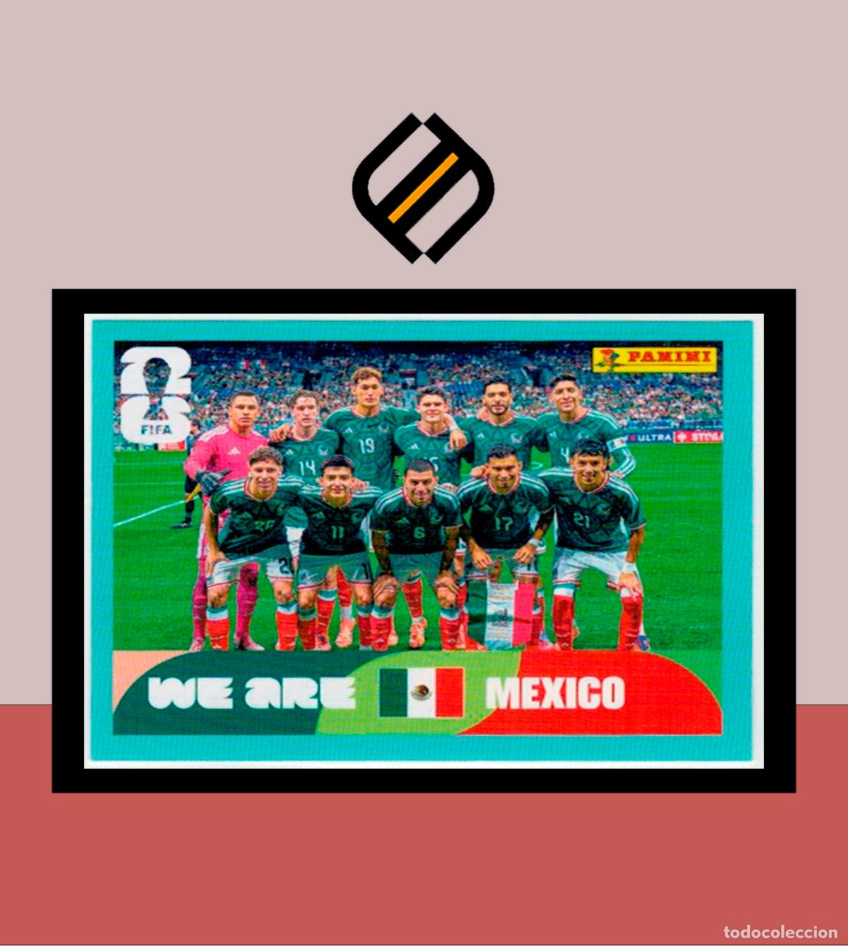 Cromos de F&uacute;tbol: PANINI FIFA CLUB WORLD CUP 2026 26 MEX 13 ALINEACI&Oacute;N STICKER COLECCI&Oacute;N LIGA MUNDIAL MEX CAN USA