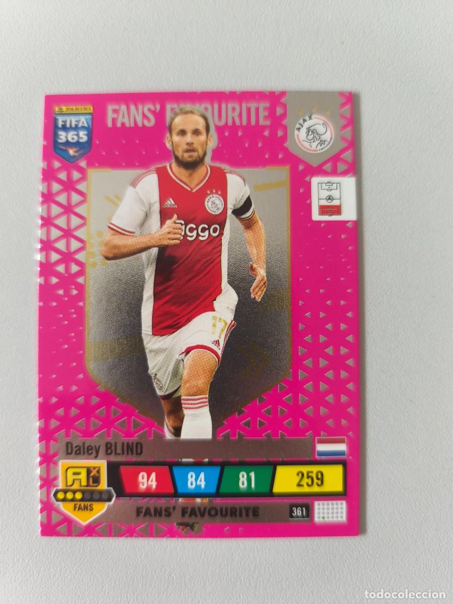 Figurine di Calcio: FIFA 365 ADRENALYN XL 2023 DALEY BLIND 361 FANS FAVOURITE ALB FIFA
