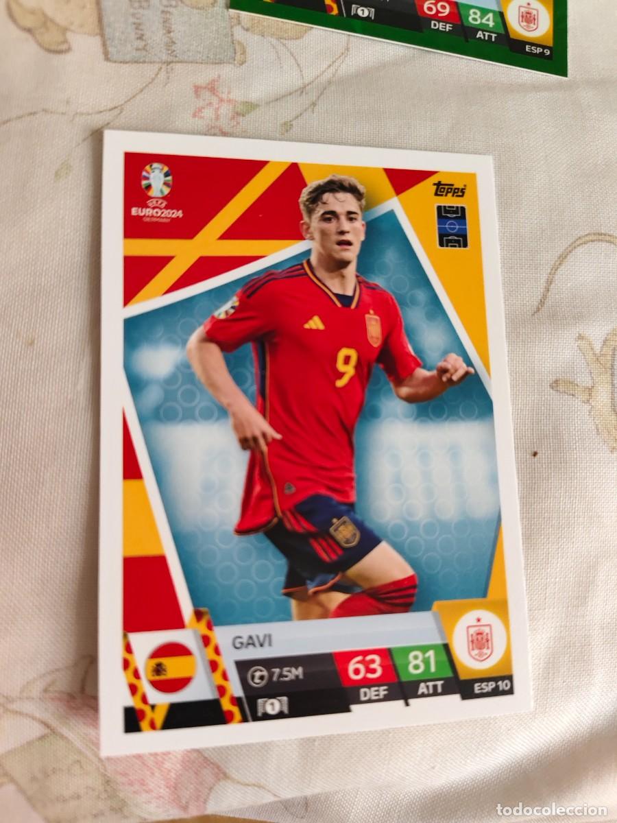 Figurine di Calcio: ESP 10 ESP10 EURO 2024 TOPPS GAVI ESPA&Ntilde;A MATCH ATTAX 24 EUROCOPA