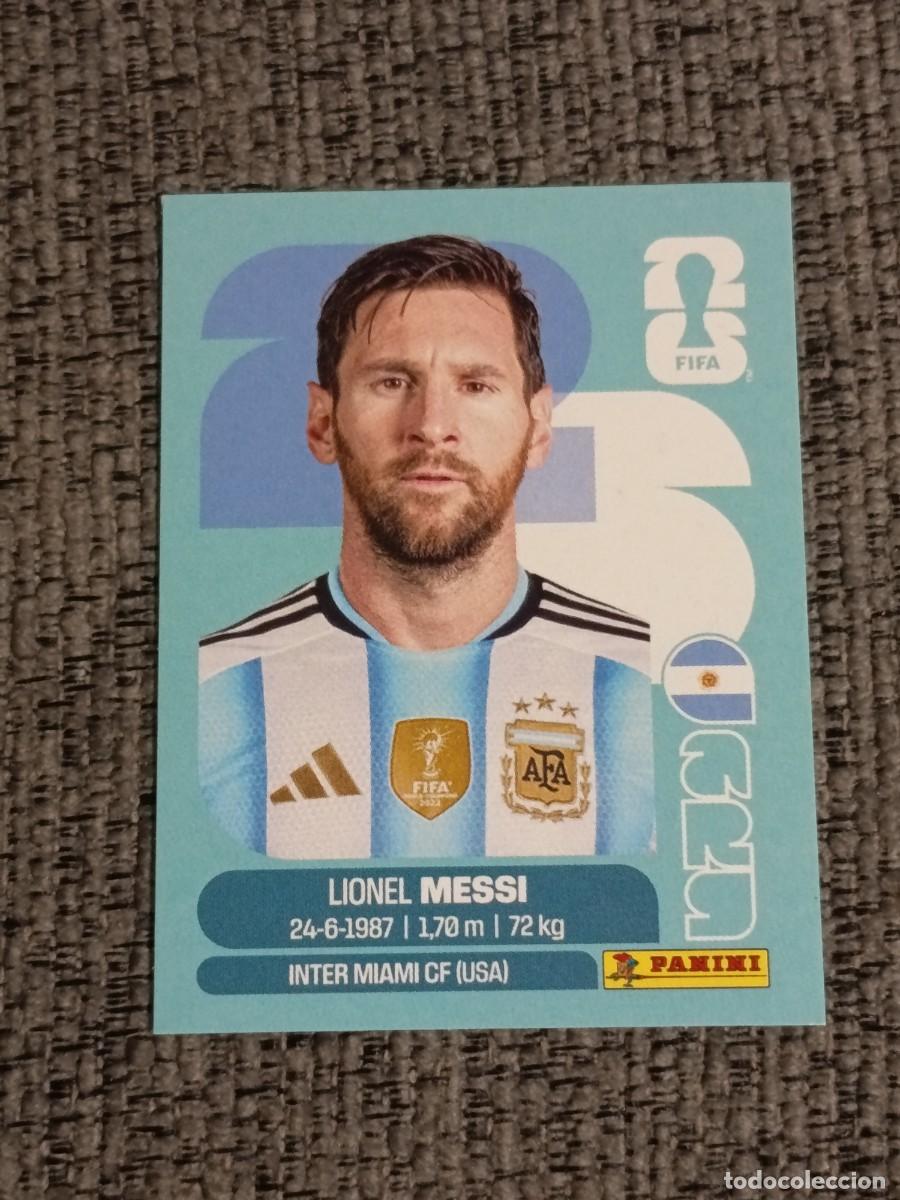 Cromos de f&uacute;tbol: MESSI ARG 17 STICKER MUNDIAL 2026 PANINI FIFA WORLD CUP NUEVO