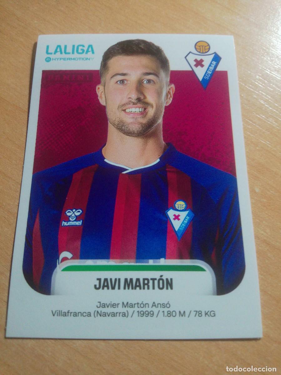 Cromos de Futebol: 209 JAVI MARTIN DEL EIBAR 2&ordf; DIVISION HYPERMOTION 25 26 PANINI 2025 2026 NUEVO