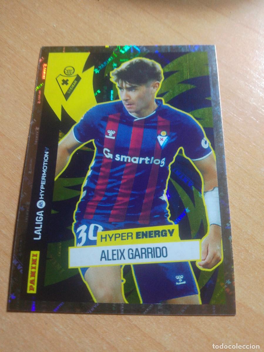Cromos de Futebol: 466 ALEIX GARRIDO HYPER ENERGY DEL EIBAR 2&ordf; DIVISION HYPERMOTION 25 26 PANINI 2025 2026 NUEVO