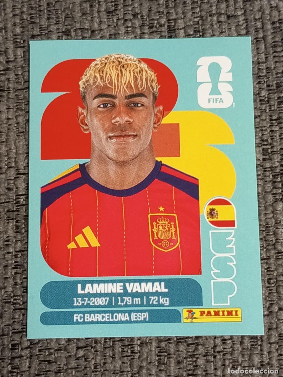 Football Stickers: LAMINE YAMAL ESP 15 STICKER MUNDIAL 2026 PANINI FIFA WORLD CUP NUEVO