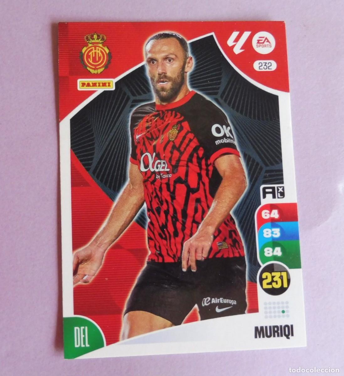 Cromos de F&uacute;tbol: CROMO PANINI ADRENALYN - LIGA SANTANDER 2024/25 - N&Uacute;M 232 - MURIQI