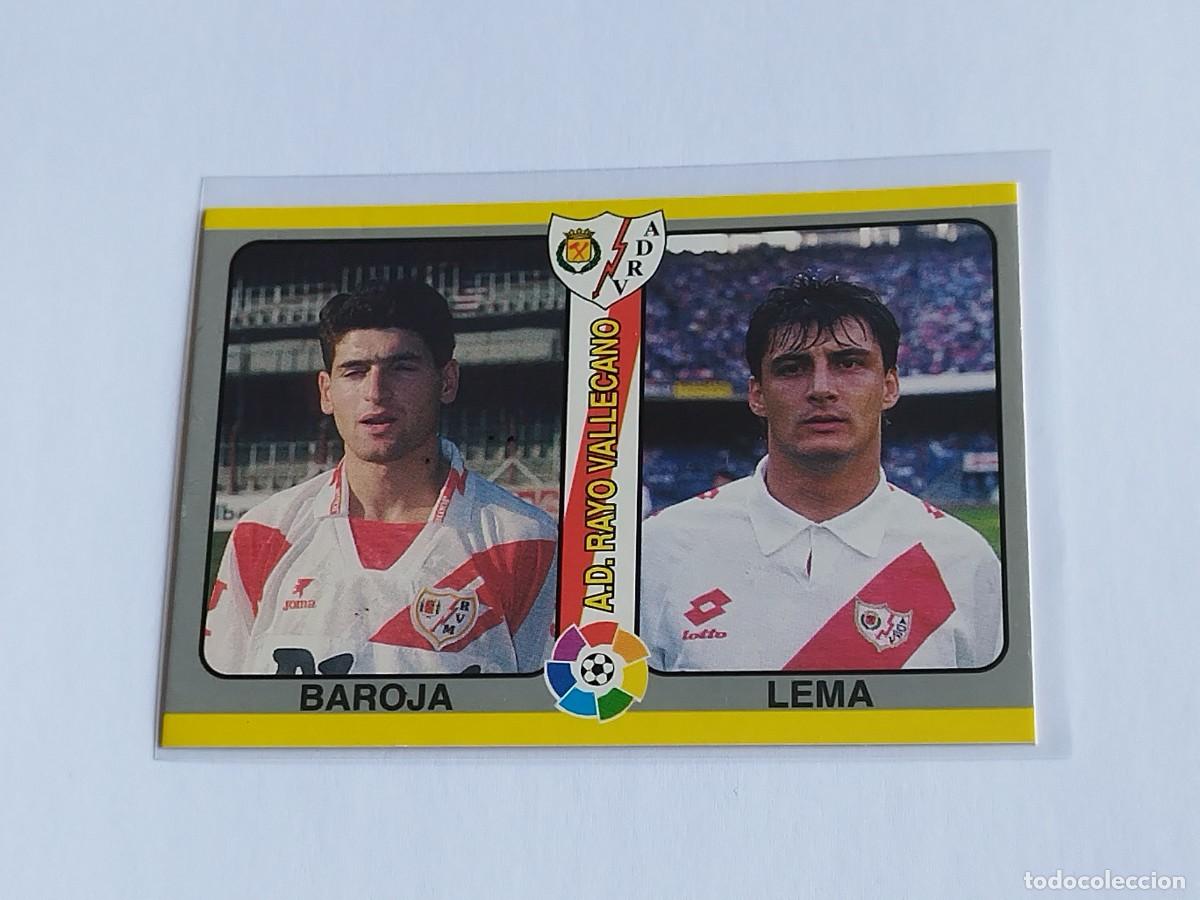 Figurine di Calcio: BAROJA LEMA #182 AD RAYO VALLECANO - MUNDICROMO FUTBOL TOTAL LA LIGA 1994 1995 2&ordf; DIVISION MC 94 95