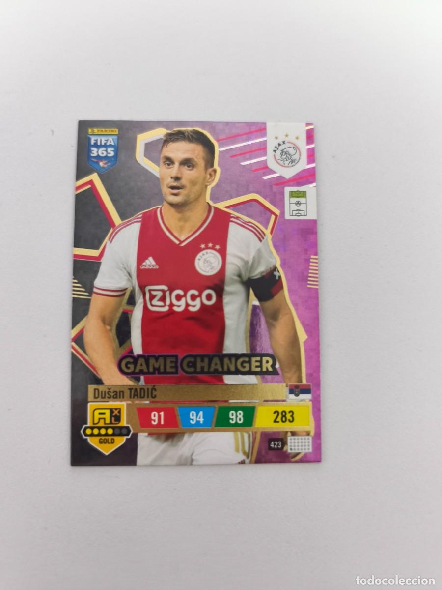 Cromos de F&uacute;tbol: FIFA 365 ADRENALYN XL 2023 AJAX GAME CHANGER DUSAN TADIC 423 ALB FIFA