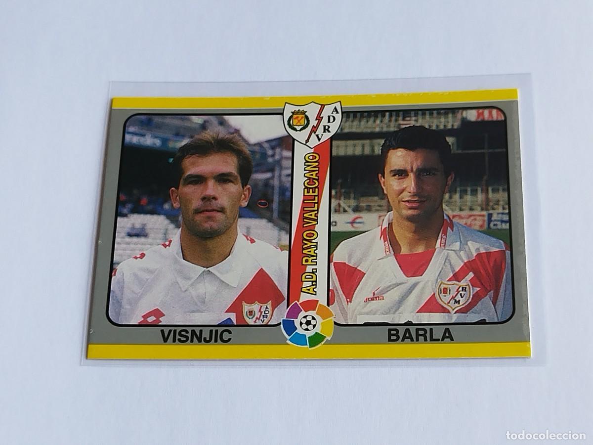 Cromos de F&uacute;tbol: VISNJIC BARLA #184 AD RAYO VALLECANO MUNDICROMO FUTBOL TOTAL LA LIGA 1994 1995 2&ordf; DIVISION MC 94 95