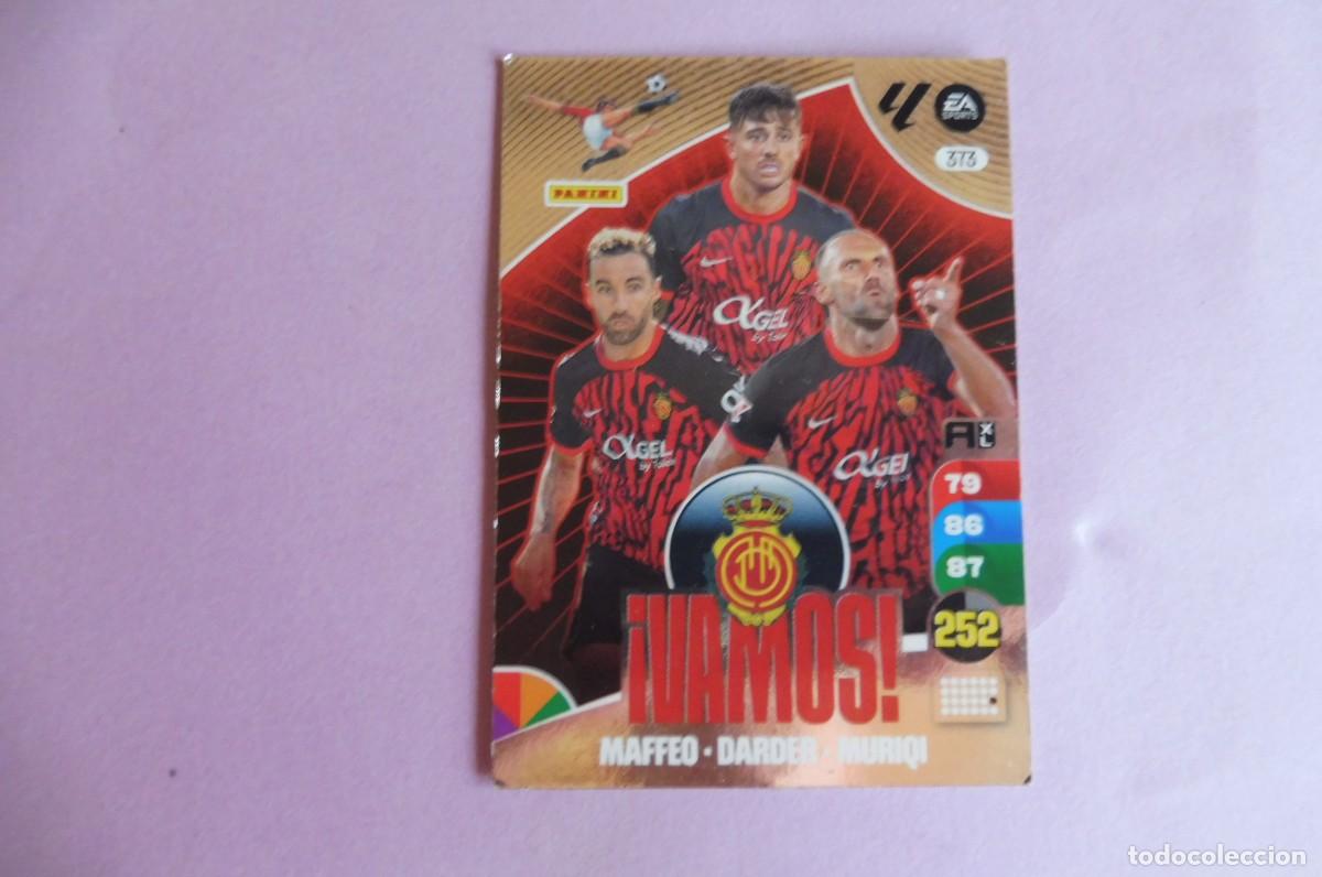 Cromos de F&uacute;tbol: CROMO PANINI ADRENALYN - LIGA SANTANDER 2024/25 - N&Uacute;M 373 - MAFFEO,DARDER,MARIQI