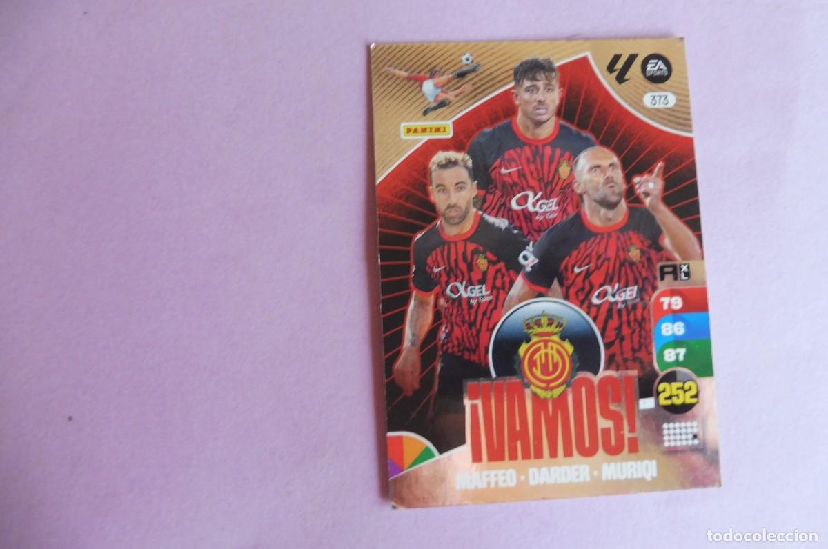 Cromos de F&uacute;tbol: CROMO PANINI ADRENALYN - LIGA SANTANDER 2024/25 - N&Uacute;M 373 - MAFFEO,DARDER,MARIQI