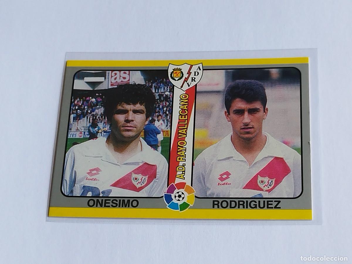 Cromos de F&uacute;tbol: ONESIMO RODRIGUEZ #186 AD RAYO VALLECANO MUNDICROMO FUTBOL TOTAL LA LIGA 1994 1995 2&ordf; DIVISION 94 95