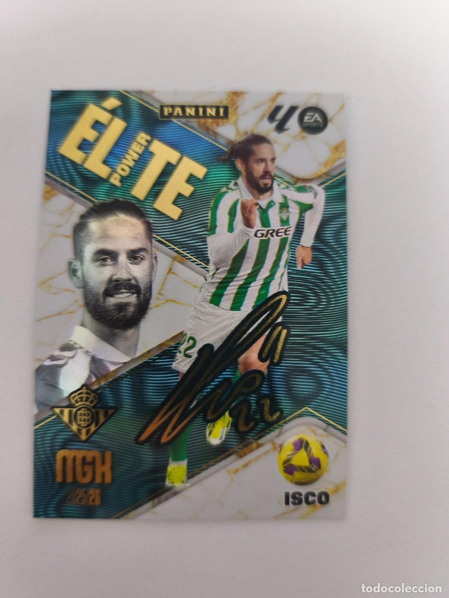Cromos de F&uacute;tbol: MGK 2025 2026 25 26 ISCO BETIS ELITE POWER