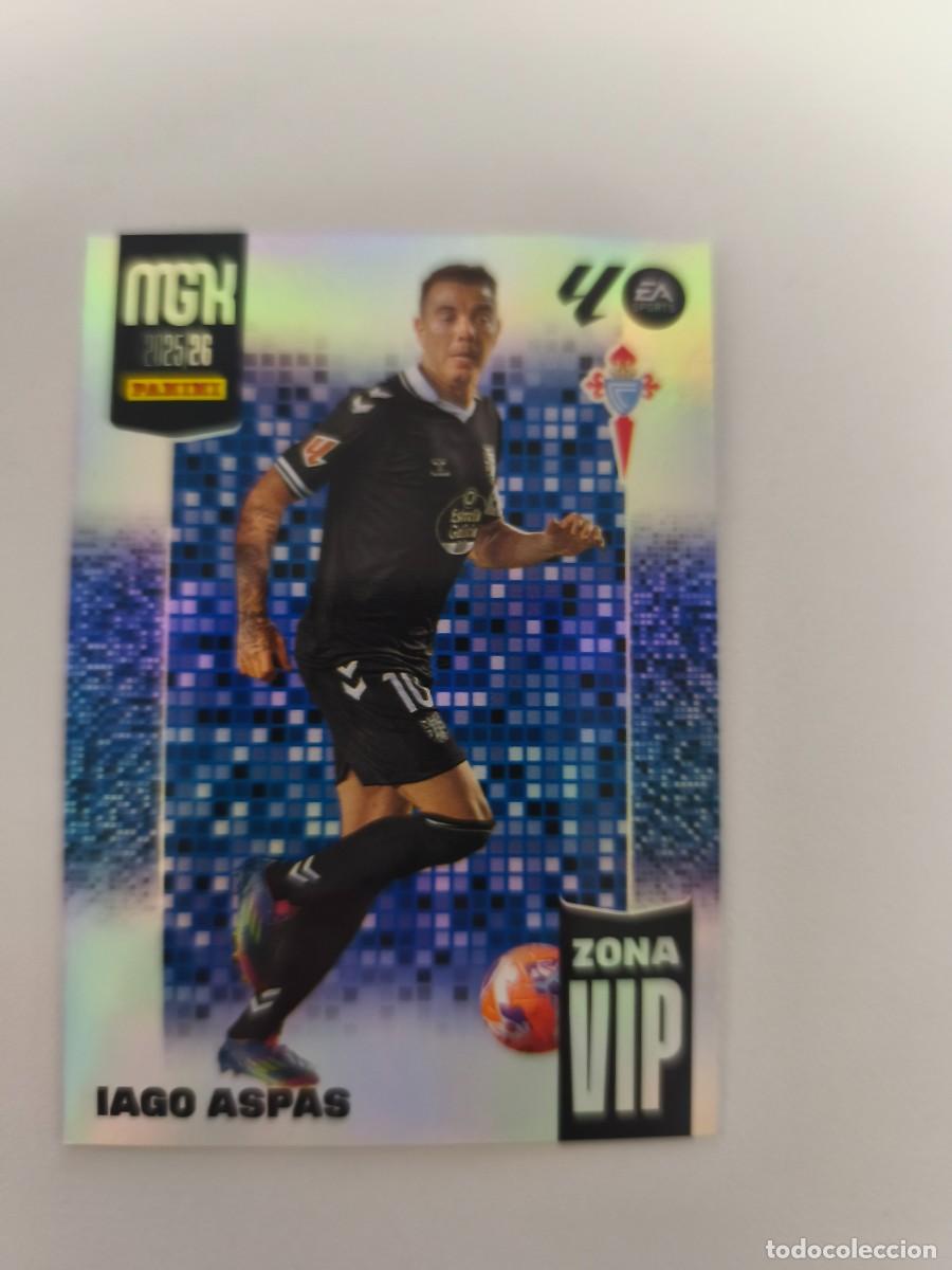 Cromos de F&uacute;tbol: MGK 2025 2026 25 26 IAGO ASPAS ZONA VIP CELTA DE VIGO