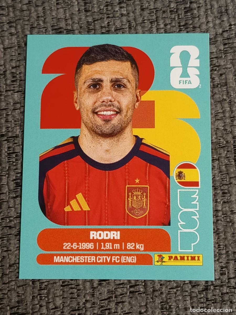 Football Stickers: RODRI ESP 10 STICKER MUNDIAL 2026 PANINI FIFA WORLD CUP NUEVO