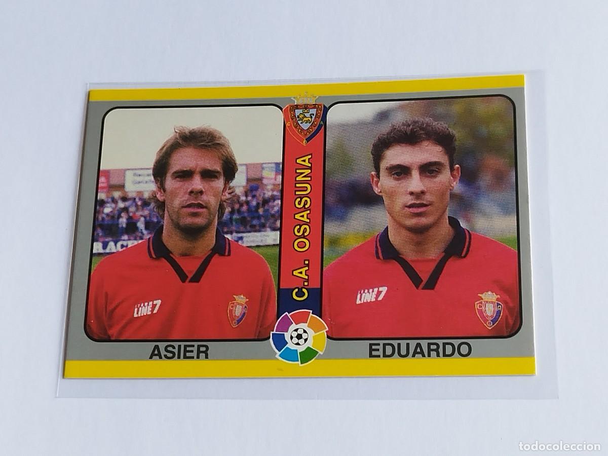 Cromos de F&uacute;tbol: ASIER EDUARDO #194 CA OSASUNA - MUNDICROMO FUTBOL TOTAL LA LIGA 1994 1995 - 2&ordf; DIVISION MC 94 95