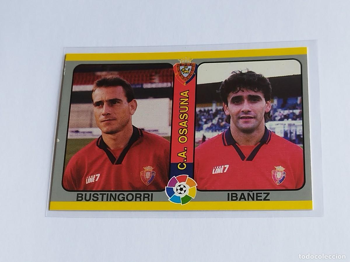 Cromos de f&uacute;tbol: BUSTINGORRI IBA&Ntilde;EZ #196 CA OSASUNA - MUNDICROMO FUTBOL TOTAL LA LIGA 1994 1995 2&ordf; DIVISION MC 94 95