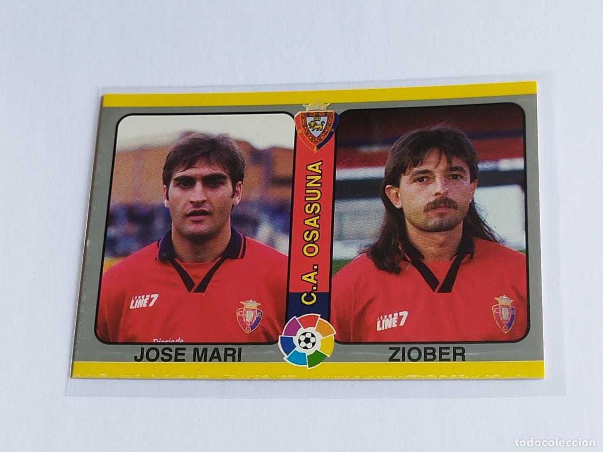 Cromos de f&uacute;tbol: JOSE MARI ZIOBER #197 CA OSASUNA - MUNDICROMO FUTBOL TOTAL LA LIGA 1994 1995 - 2&ordf; DIVISION MC 94 95