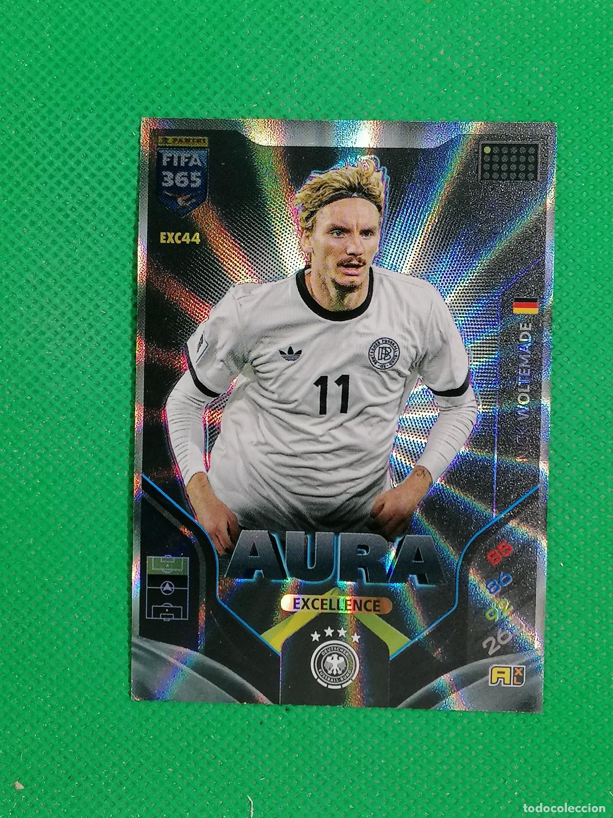 Cromos de F&uacute;tbol: EXC 44 EXC44 WOLTEMADE ALEMANIA AURA EXCELLENCE ⚽PANINI ADRENALYN FIFA 365 2025 2026 25 26 ⚽