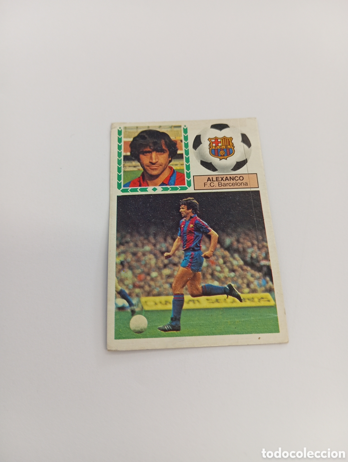 Cromos de f&uacute;tbol: ALEXANCO Barcelona Liga Este 1983 1984 RECUPERADO 83 84