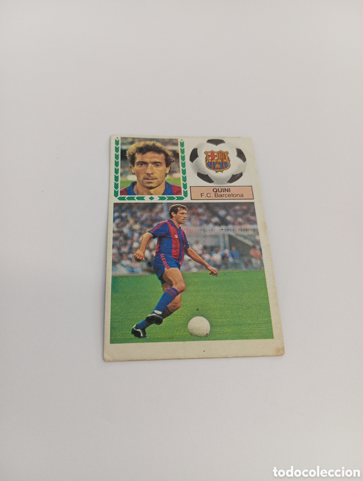 Figurine di Calcio: QUINI Barcelona Liga Este 1983 1984 RECUPERADO 83 84