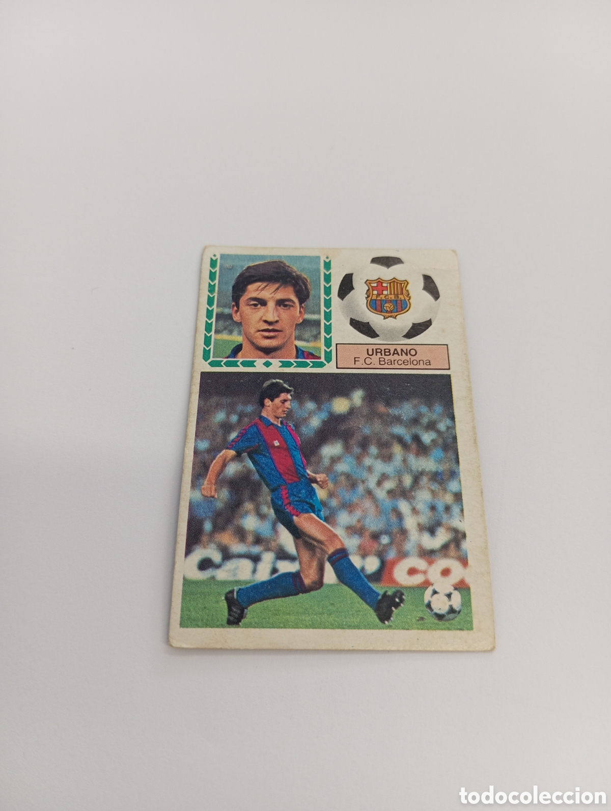 Figurine di Calcio: URBANO Barcelona Liga Este 1983 1984 Panini 83 84 RECUPERADO