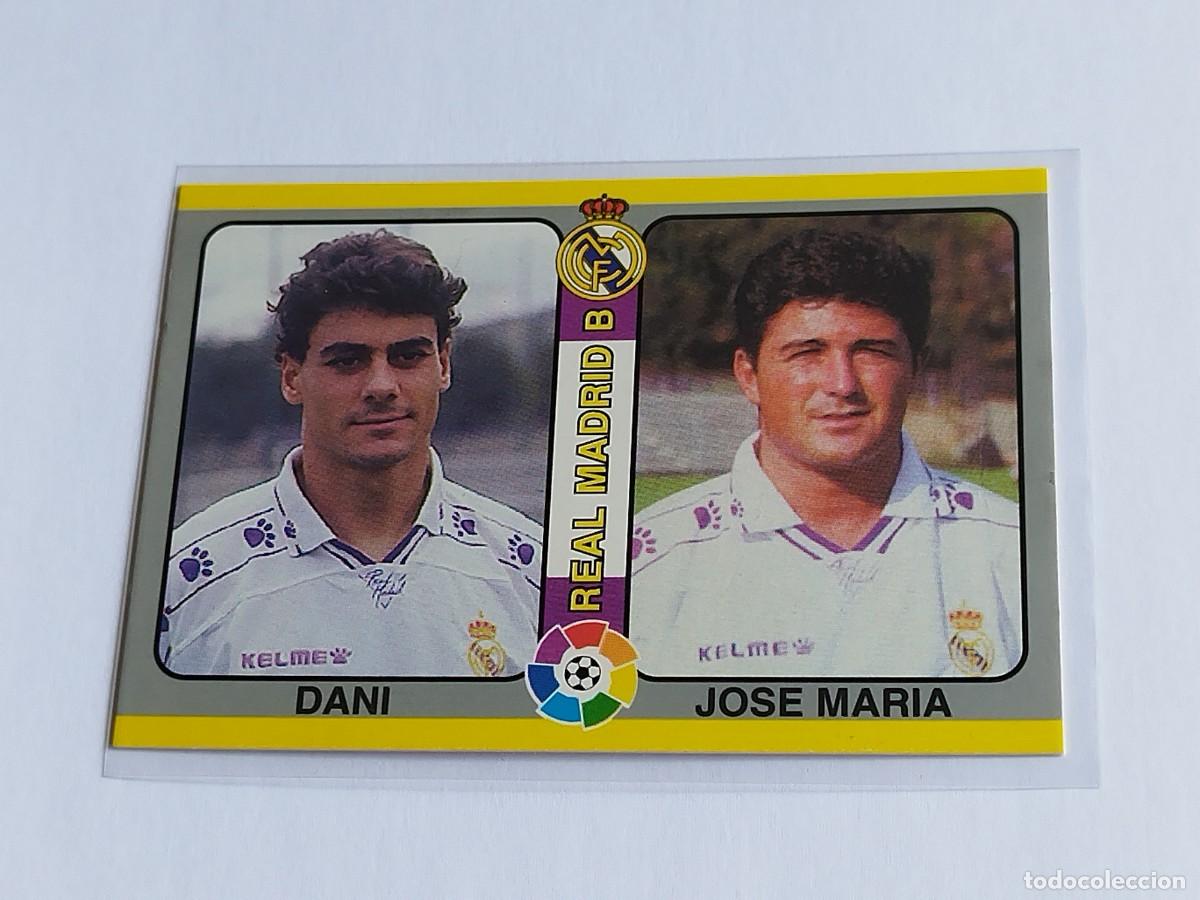 Cromos de F&uacute;tbol: DANI JOSE MARIA #216 REAL MADRID B - MUNDICROMO FUTBOL TOTAL LA LIGA 1994 1995 2&ordf; DIVISION MC 94 95