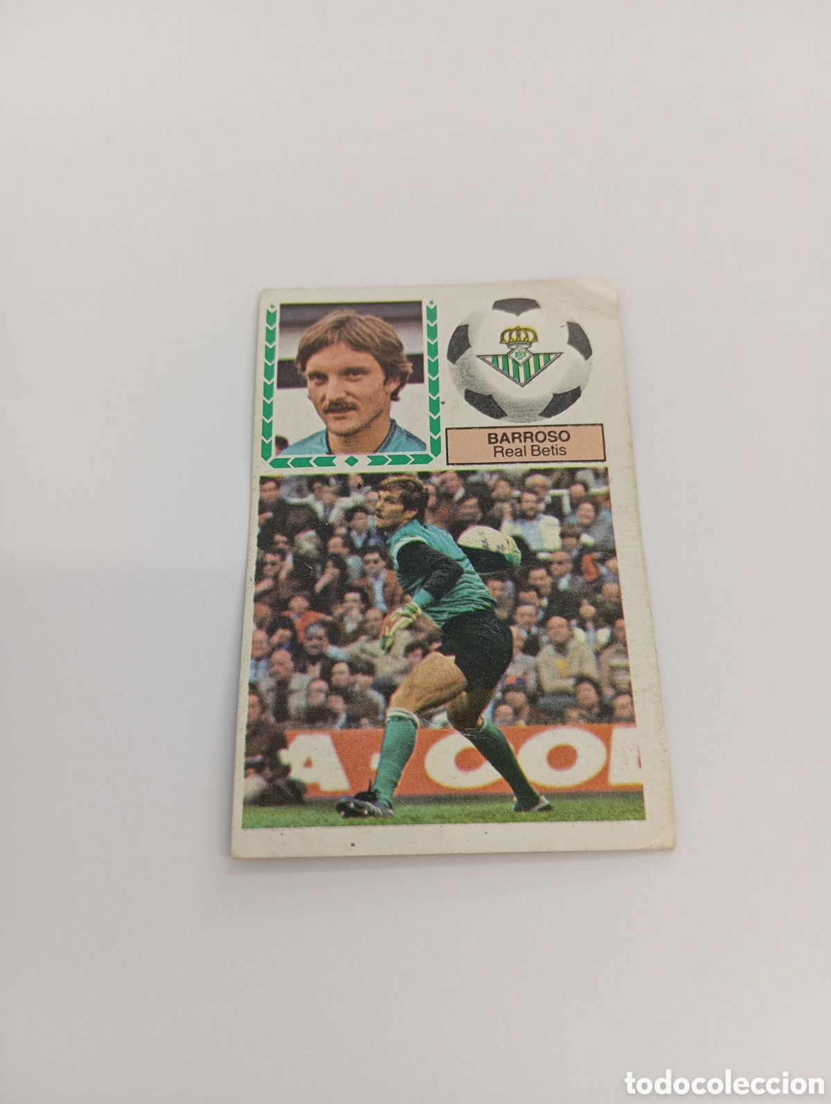 Cromos de F&uacute;tbol: BARROSO Betis Liga Este 1983 1984 Panini 83 84 NUEVO SIN PEGAR