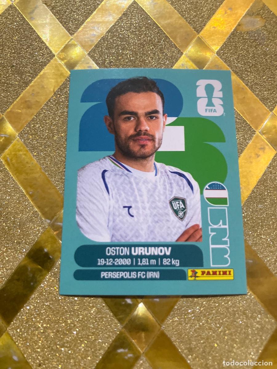 Cromos de F&uacute;tbol: CROMO DE F&Uacute;TBOL NUMERO UZB 17 OSTON UZBEKISTAN MUNDIAL 2026 MEXICO-EEUU-CANADA PANINI !