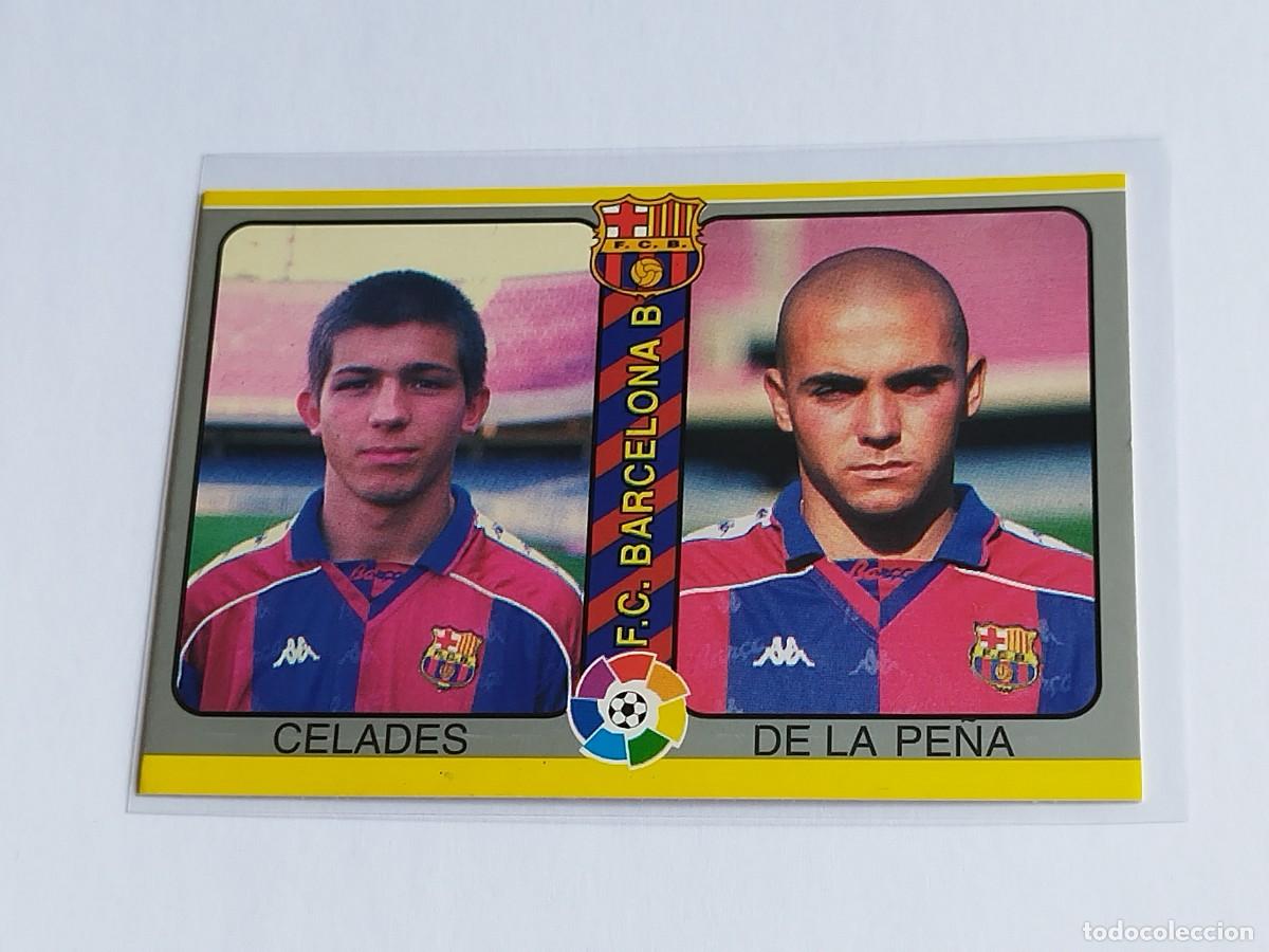 Cromos de F&uacute;tbol: CELADES DE LA PE&Ntilde;A #226 FC BARCELONA B MUNDICROMO FUTBOL TOTAL LA LIGA 1994 1995 2&ordf; DIVISION 94 95