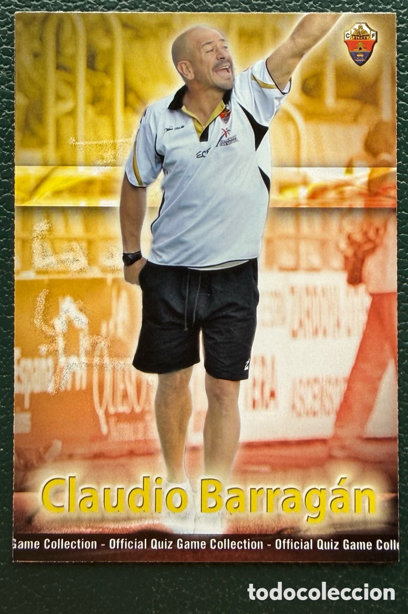 Cromos de f&uacute;tbol: 945 CLAUDIO BARRAGAN ELCHE CF FICHAS ALBUM MUNDICROMO 2009 2010 09 10