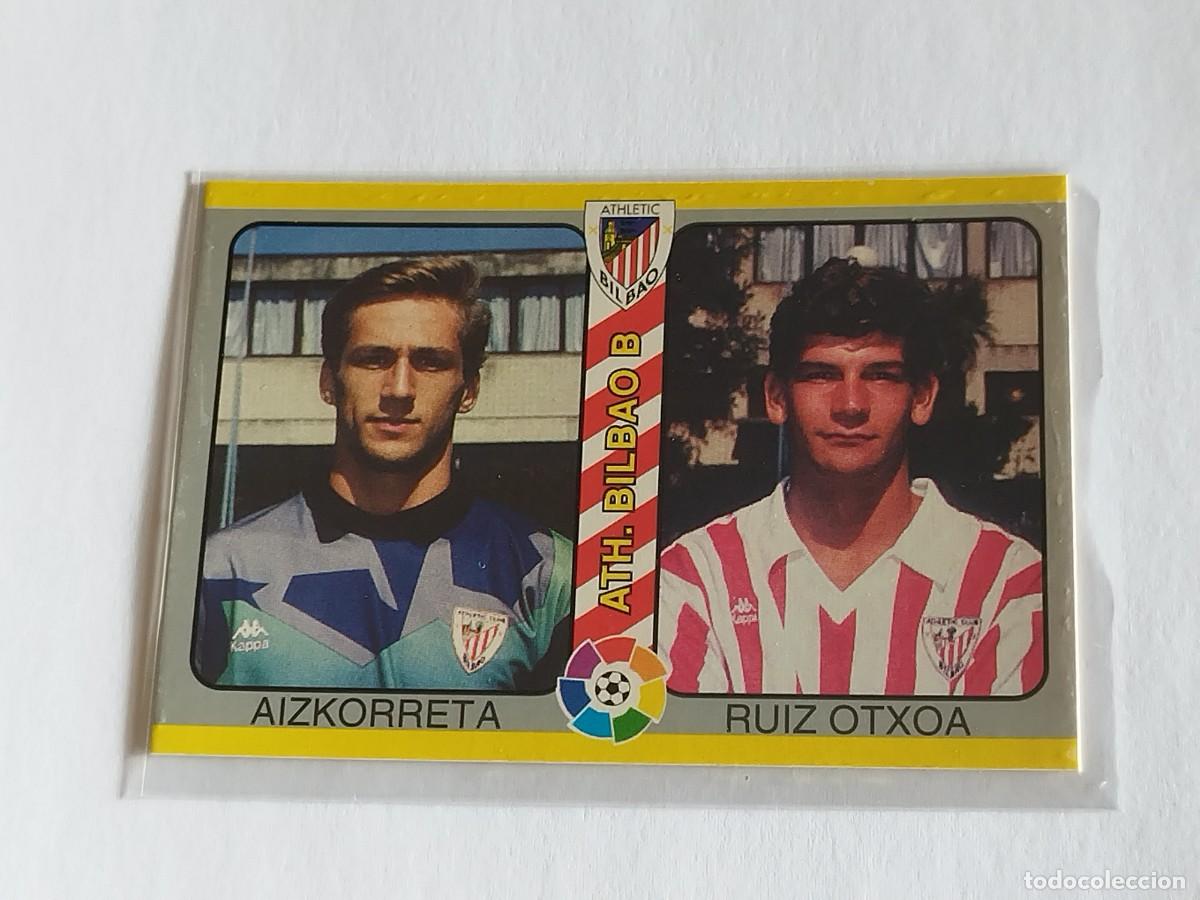Fu&szlig;ball-Sticker: AIZKORRETA RUIZ OTXOA #259 ATHLETIC B - MUNDICROMO FUTBOL TOTAL LA LIGA 1994 1995 2&ordf; DIVISION 94 95