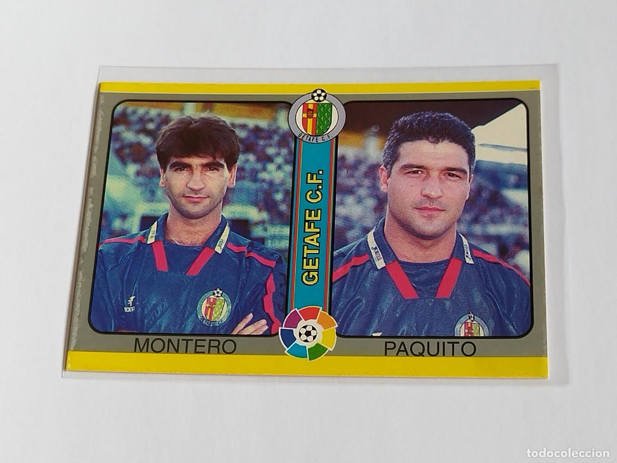Cromos de F&uacute;tbol: MONTERO PAQUITO #282 GETAFE CF - MUNDICROMO FUTBOL TOTAL LA LIGA 1994 1995 - MC 2&ordf; DIVISION 94 95