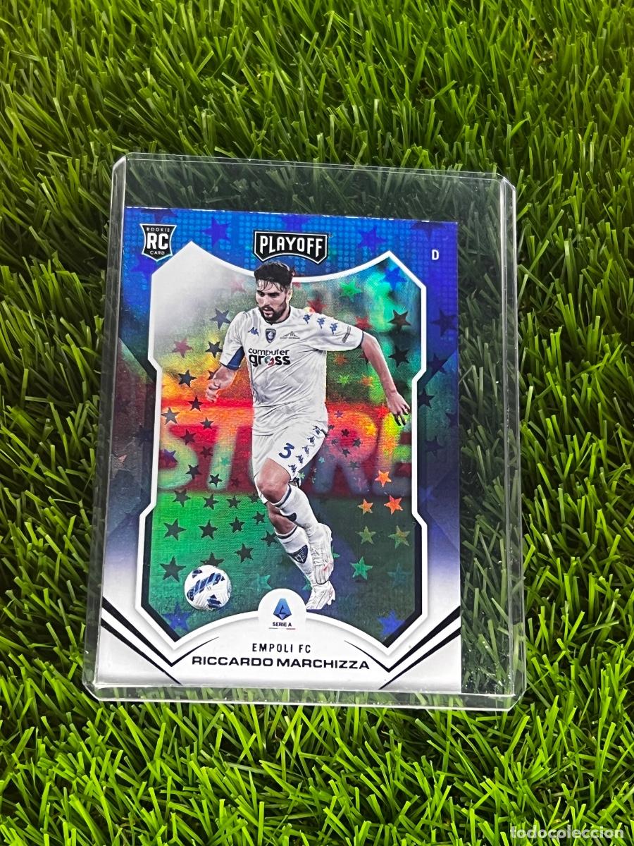 Figurine di Calcio: N&ordm; 67 Riccardo Marchizza Playoff Purple Astro Empoli FC Panini Chronicles Serie A 21 22