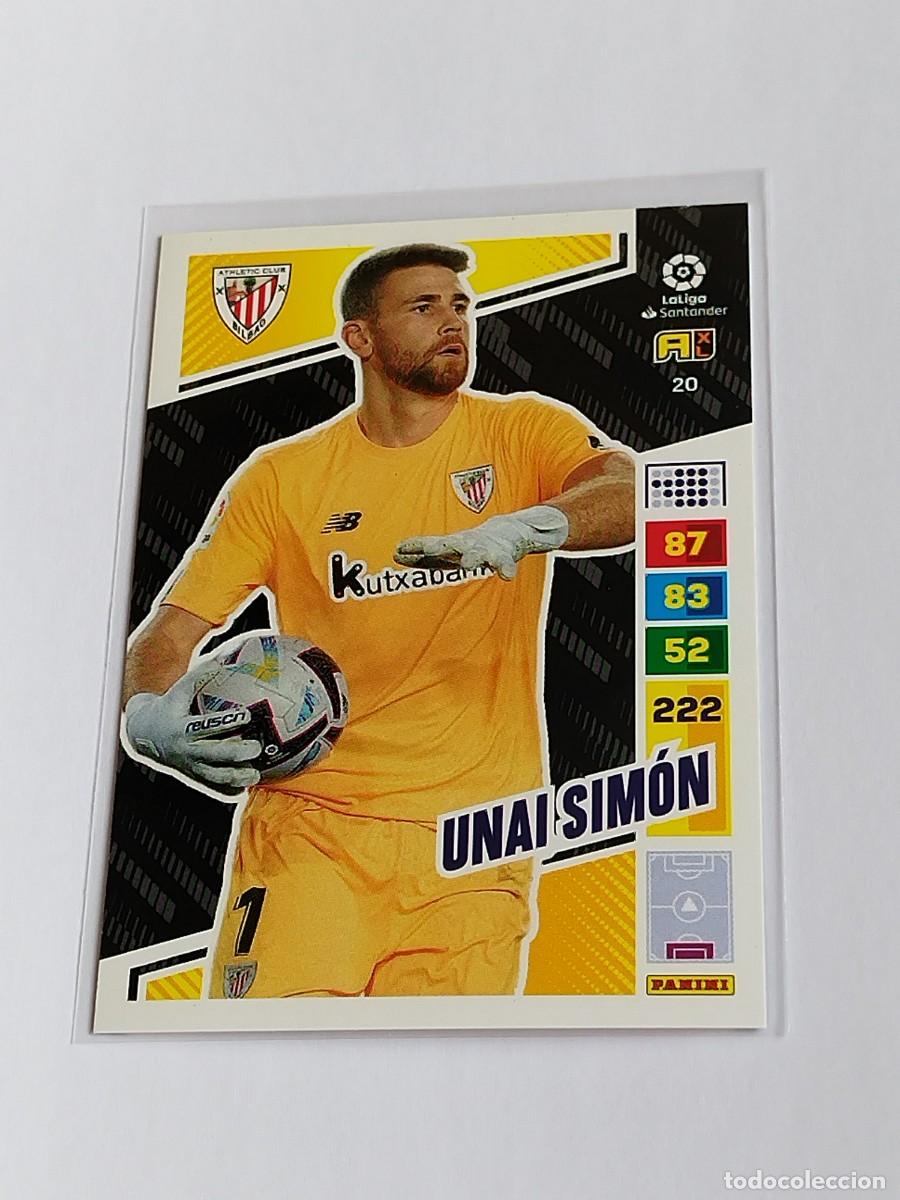 Figurine di Calcio: UNAI SIM&Oacute;N #20 ATHLETIC CLUB - ADRENALYN XL LA LIGA SANTANDER 2022 2023 - PANINI 22 23 CROMO