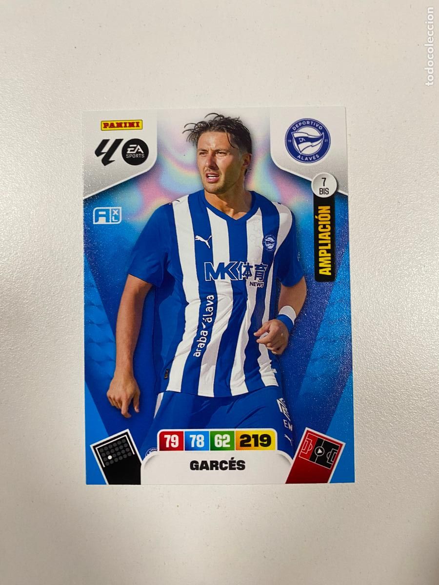 Figurine di Calcio: GARC&Eacute;S 7BIS - AMPLIACI&Oacute;N - ALAV&Eacute;S Adrenalyn XL LaLiga 25 26 Panini 2025 2026