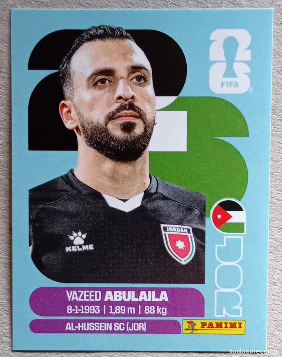 Figurine di Calcio: Figurina Panini 2026 Cromo World Cup Usa Mundial 2026 Yazed Abulaila Jordan n JOR 2