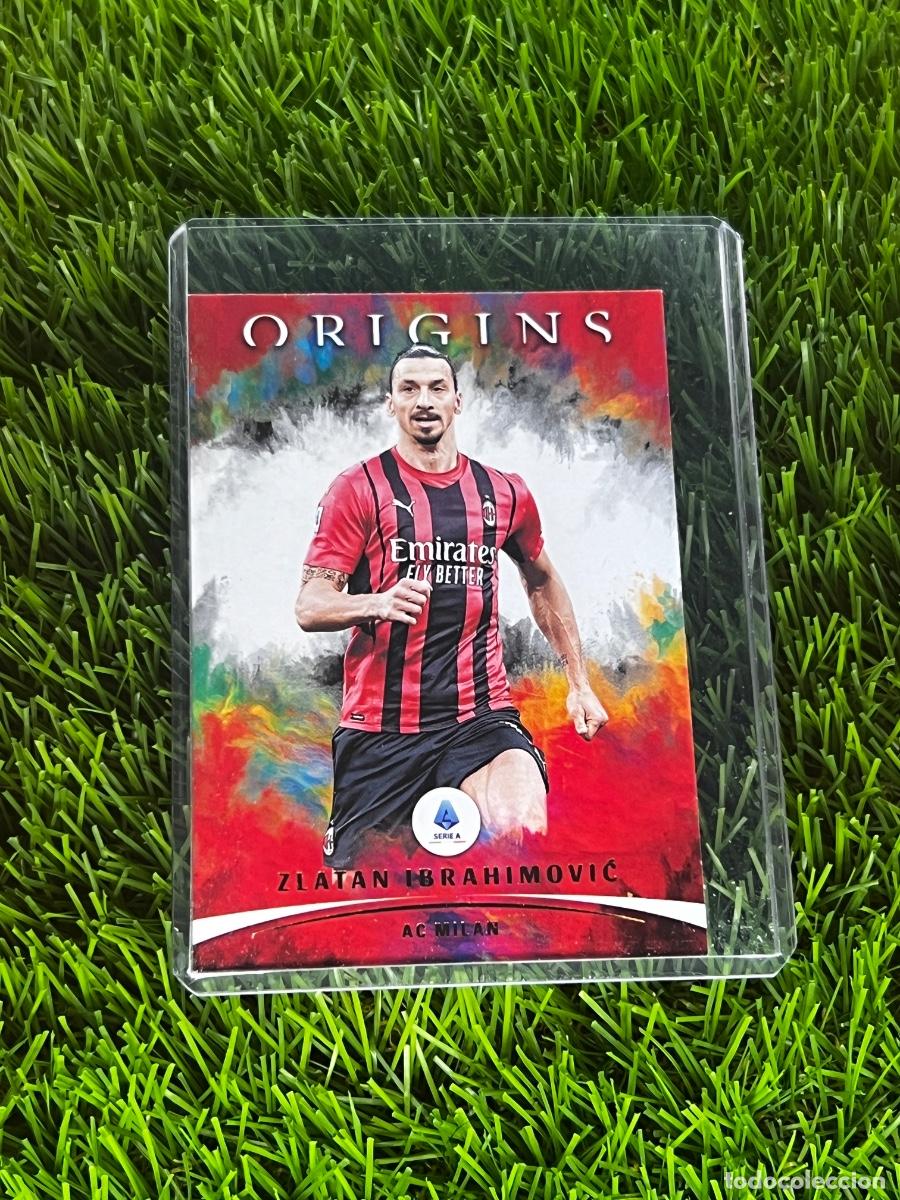Figurine di Calcio: N&ordm; 82 Zlatan Ibrahimovic Origins AC Milan Panini Chronicles Serie A 21 22