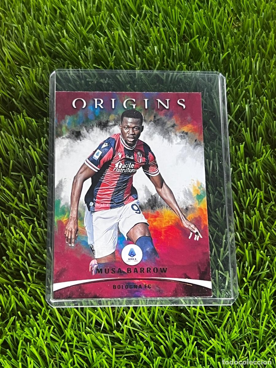Cromos de F&uacute;tbol: N&ordm; 86 Musa Barrow Origins Bolonia FC Panini Chronicles Serie A 21 22