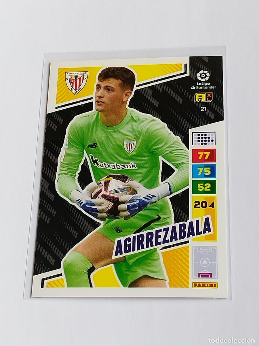 Cromos de F&uacute;tbol: AGIRREZABALA #21 ATHLETIC CLUB - ADRENALYN XL LA LIGA SANTANDER 2022 2023 - PANINI 22 23 CROMO